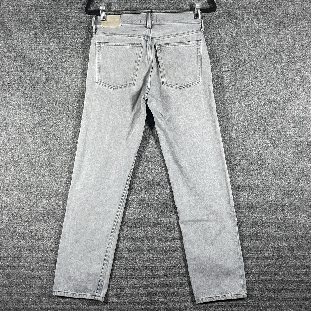 Everlane Jeans The Relaxed Straight Fit Organic Cotton Gray Mens Size 24x28
